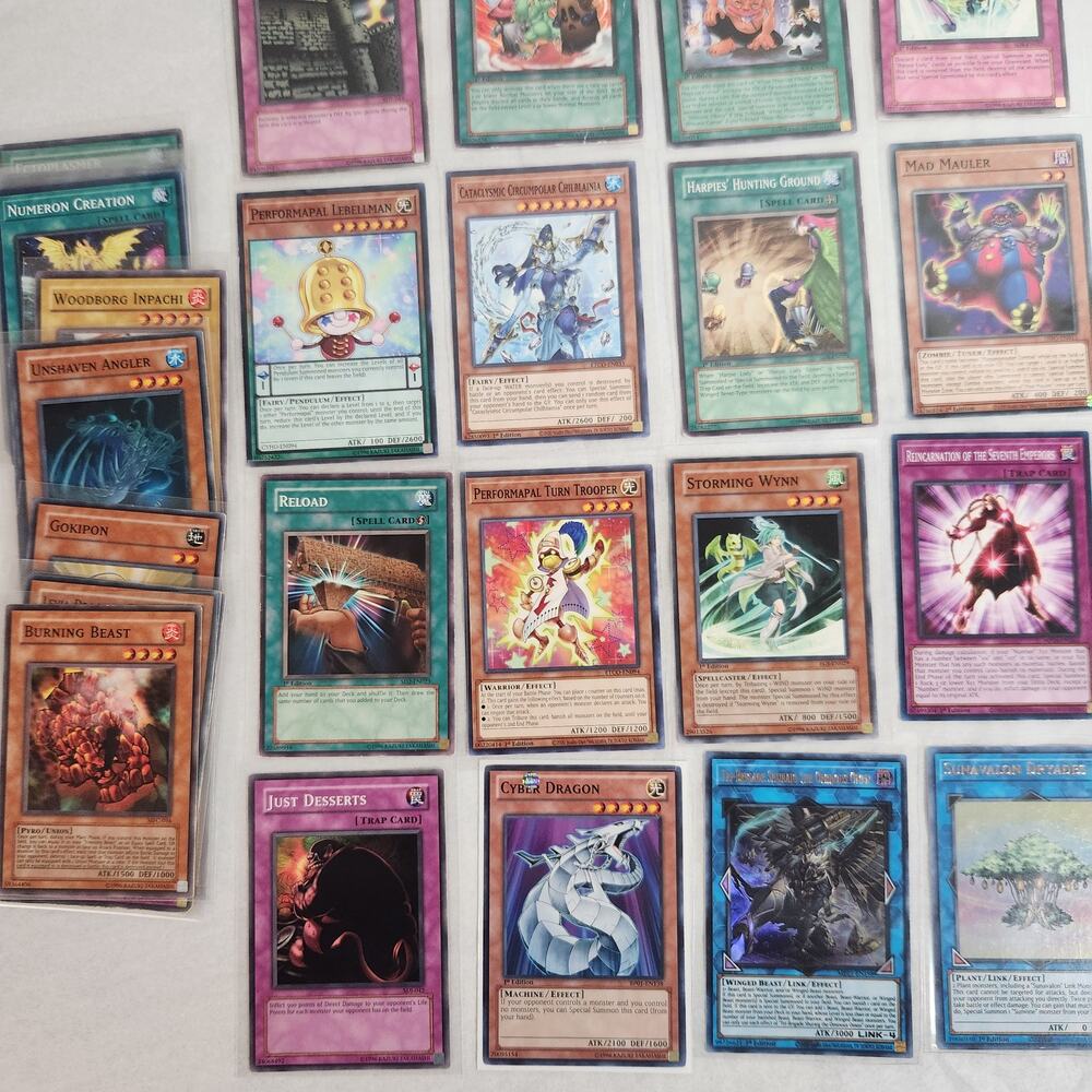Yu-Gi-Oh! 1st Edition Vintage 1996 & 2020 Trading Cards Lot Of 43 VG+ Pre-owned - Picture 7 of 14